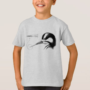 Woodpecker Tongue Anatomie T-shirt