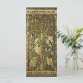 Woodpecker van William Morris,  textielkunst (Staand voorkant)