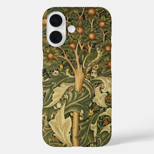 Woodpecker van William Morris,  textielkunst Case-Mate iPhone Case (Achterkant)