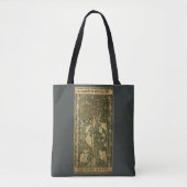 Woodpecker van William Morris, textielkunst Tote Bag (Voorkant)