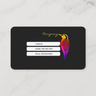 Woodpecker Visitekaartje