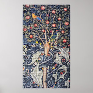 Woodpecker William Morris Poster