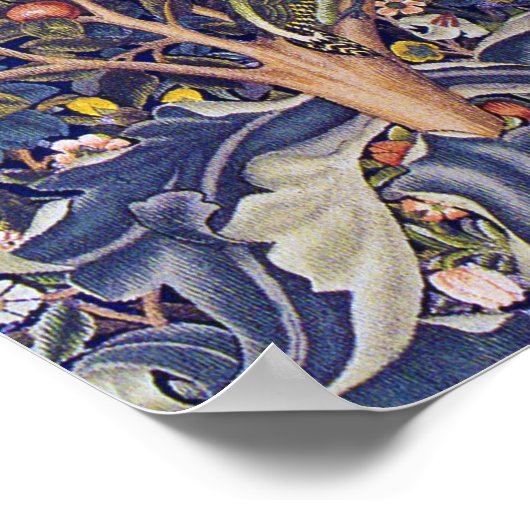 Woodpecker, William Morris Poster (Hoek)