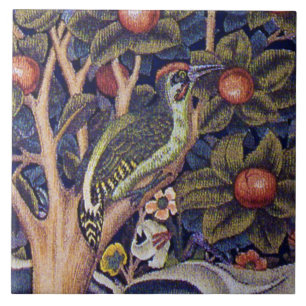 Woodpecker, William Morris Tegeltje