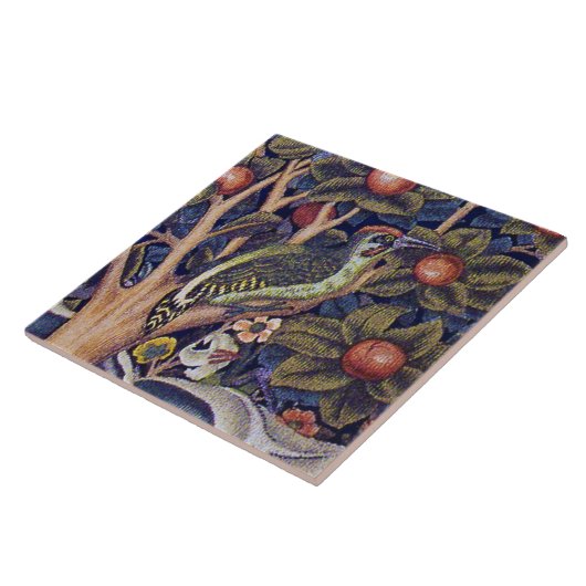 Woodpecker, William Morris Tegeltje (Zijkant)