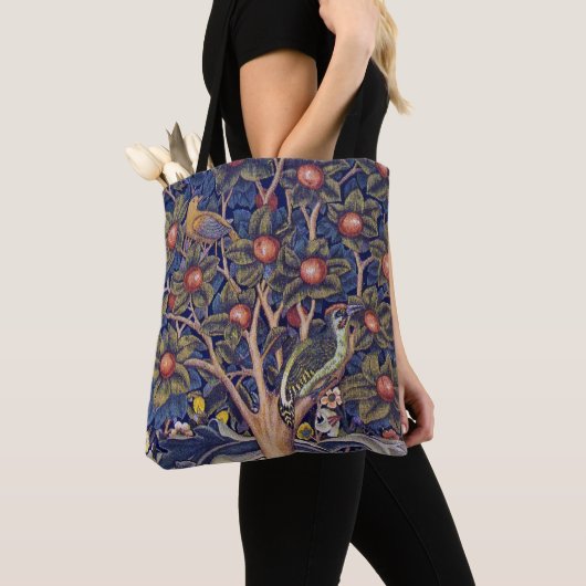 Woodpecker, William Morris Tote Bag (Dichtbij)
