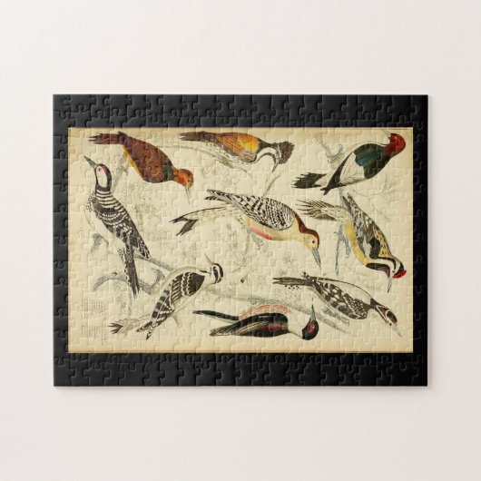 Woodpeckers Legpuzzel (Horizontaal)