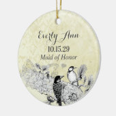  Woodpeckers Maid of Honor Ornament (Links)