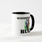 WOODPECKERS-regel! Mok (Voorkant rechts)