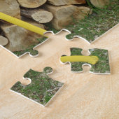 Woodpile en Ax Puzzle Legpuzzel (Zijkant)