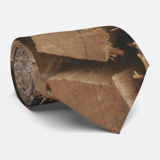 Woodpile Stropdas (Opgerold)