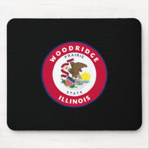 Woodridge Illinois Il Vlag Dge Rondreizend Souveni Muismat
