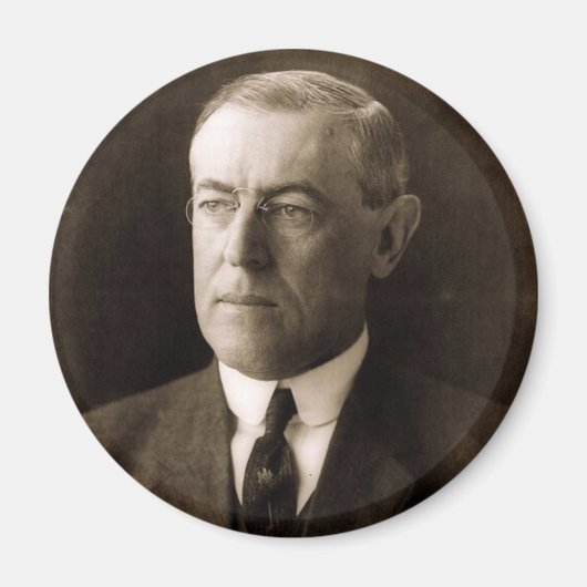 Woodrow Wilson 28 Magneet (Voorkant)
