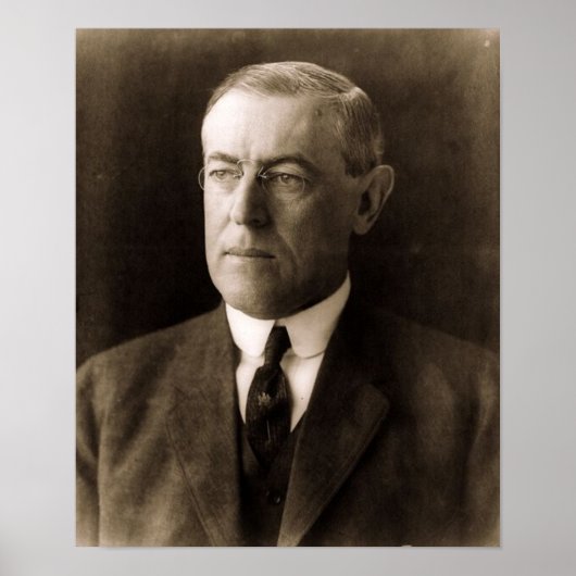Woodrow Wilson Poster (Voorkant)
