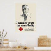Woodrow Wison Red Cross Poster (Keuken)