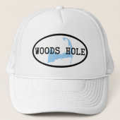 Woods Hole Hoed Trucker Pet (Voorkant)