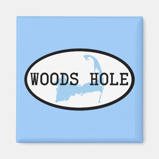 Woods Hole-magneet Magneet (Voorkant)