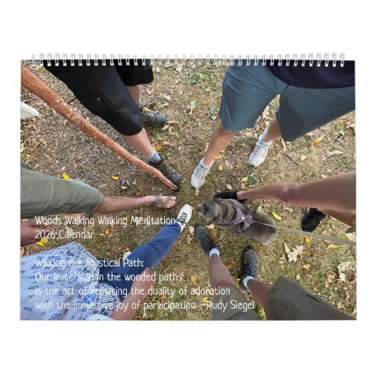 Woods Walking 2026 Calendar Kalender (Hoes)