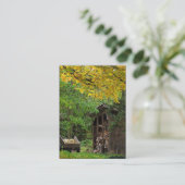 Woodshed ATC Visitekaartje (Staand voorkant)