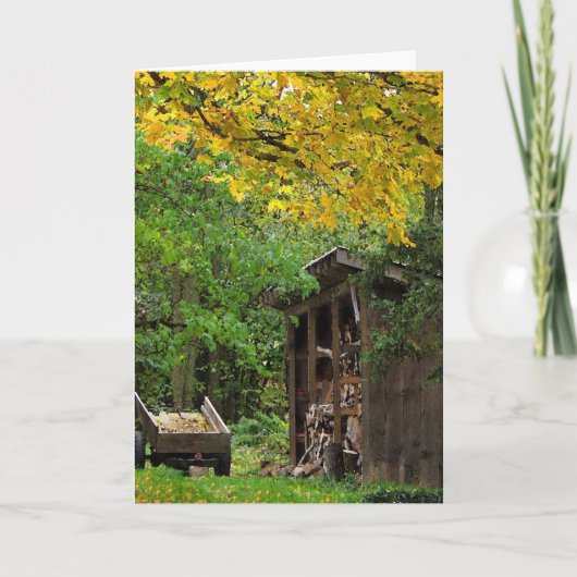 Woodshed Kaart (Voorkant)