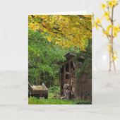 Woodshed Kaart (Gele Bloem)