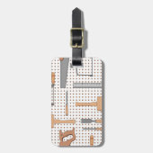 Woodshop Bagagelabel (Voorkant verticaal)