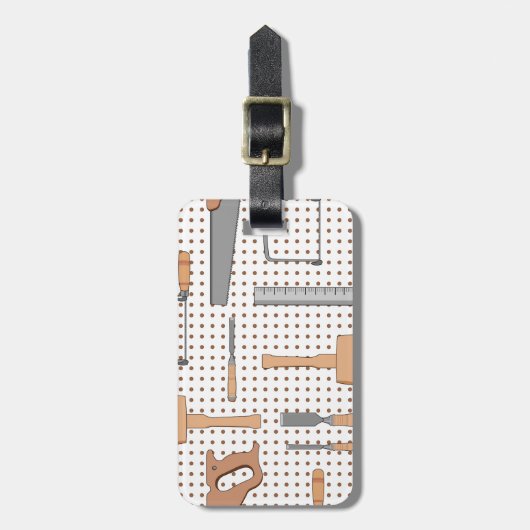 Woodshop Bagagelabel (Voorkant verticaal)