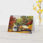 Woodside Al Fresco wenskaart Kaart (Gele Bloem)