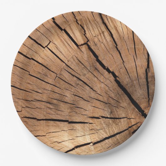 Woodsmen Slice Papieren Bordje (Voorkant)