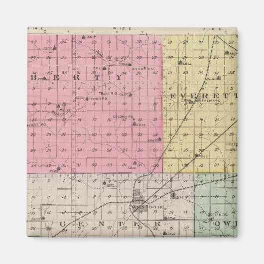 Woodson County, Kansas Magneet (Voorkant)