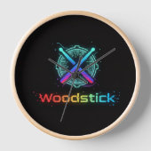 woodstick clock (Voorkant)
