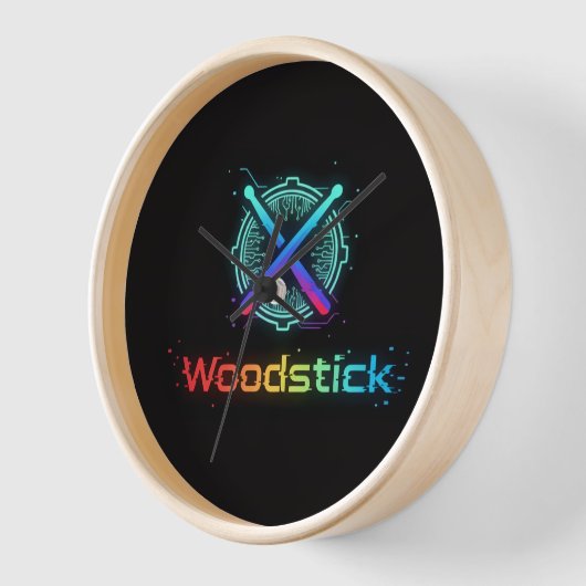 woodstick clock (Hoek)