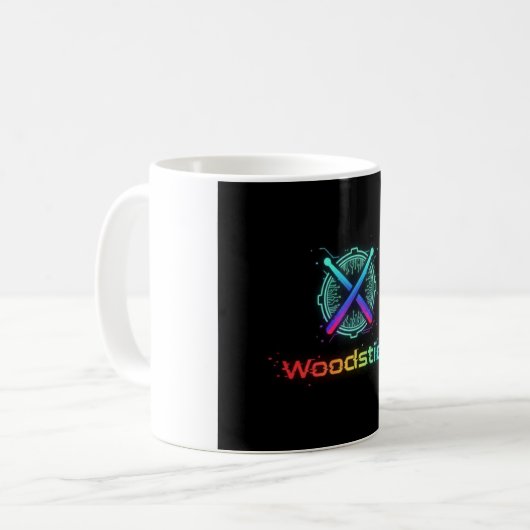Woodstick Mug Koffiemok (Voorkant links)