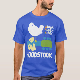 Woodstock 3 dagen van vrede en muziek Poster cadea T-shirt