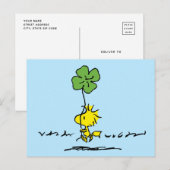 Woodstock Carry Shamrock Briefkaart (Voorkant / Achterkant)