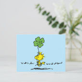 Woodstock Carry Shamrock Briefkaart (Staand voorkant)