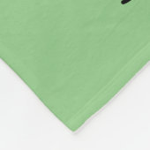 Woodstock Carry Shamrock Fleece Deken (Hoek)