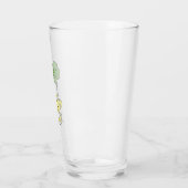 Woodstock Carry Shamrock Glas (Links)