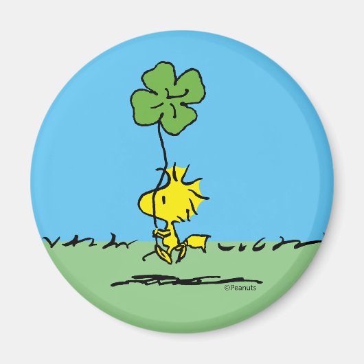 Woodstock Carry Shamrock Magneet (Voorkant)
