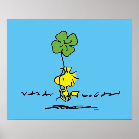Woodstock Carry Shamrock Poster (Voorkant)