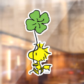 Woodstock Carry Shamrock Raamsticker (Vel 2)