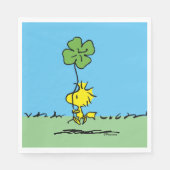Woodstock Carry Shamrock Servet (Voorkant)