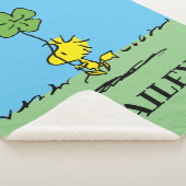 Woodstock Carry Shamrock Sherpa Deken (3/4)