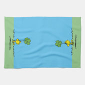 Woodstock Carry Shamrock Theedoek (Horizontaal)