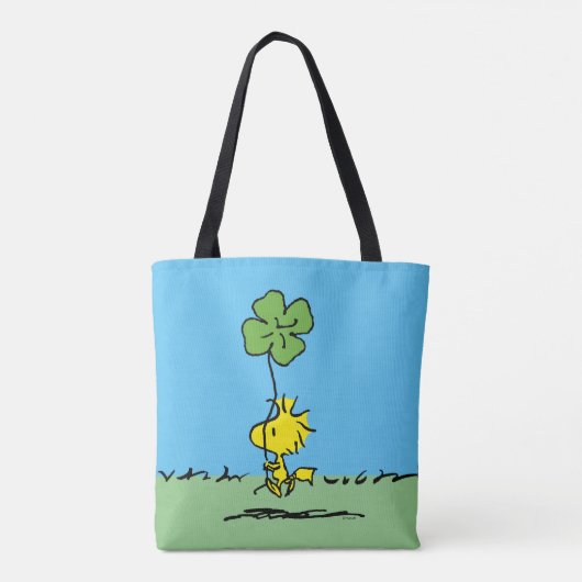 Woodstock Carry Shamrock Tote Bag (Achterkant)