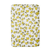 Woodstock Classic Design Pattern Badmat (Voorkant Verticaal)