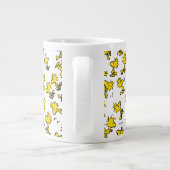 Woodstock Classic Design Pattern Grote Koffiekop (Achterkant)