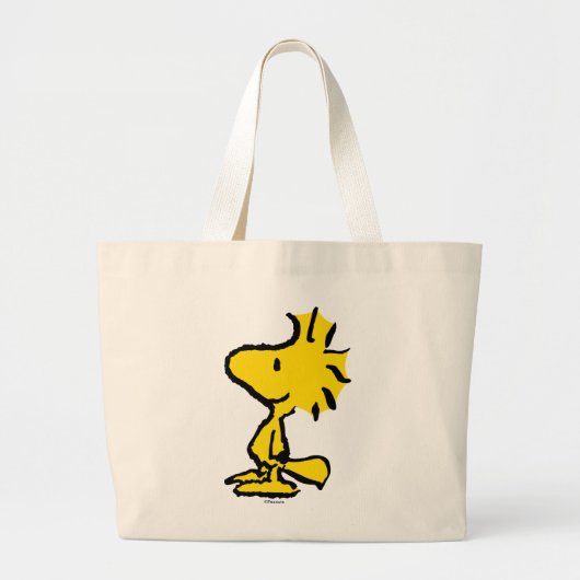 Woodstock Classic Design Pattern Grote Tote Bag (Voorkant)