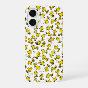 Woodstock Classic Design Pattern iPhone 16 Hoesje