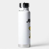 Woodstock Classic Design Pattern | Jouw namen toev Waterfles (Rechts)